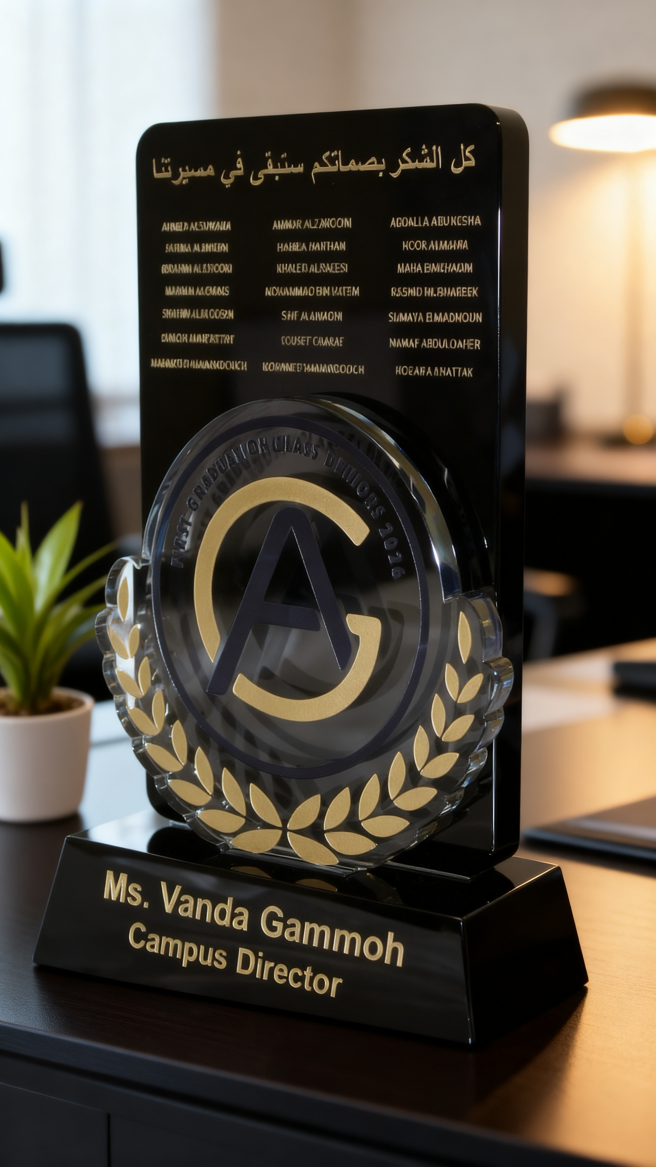 Crystal Globe Trophy view 2