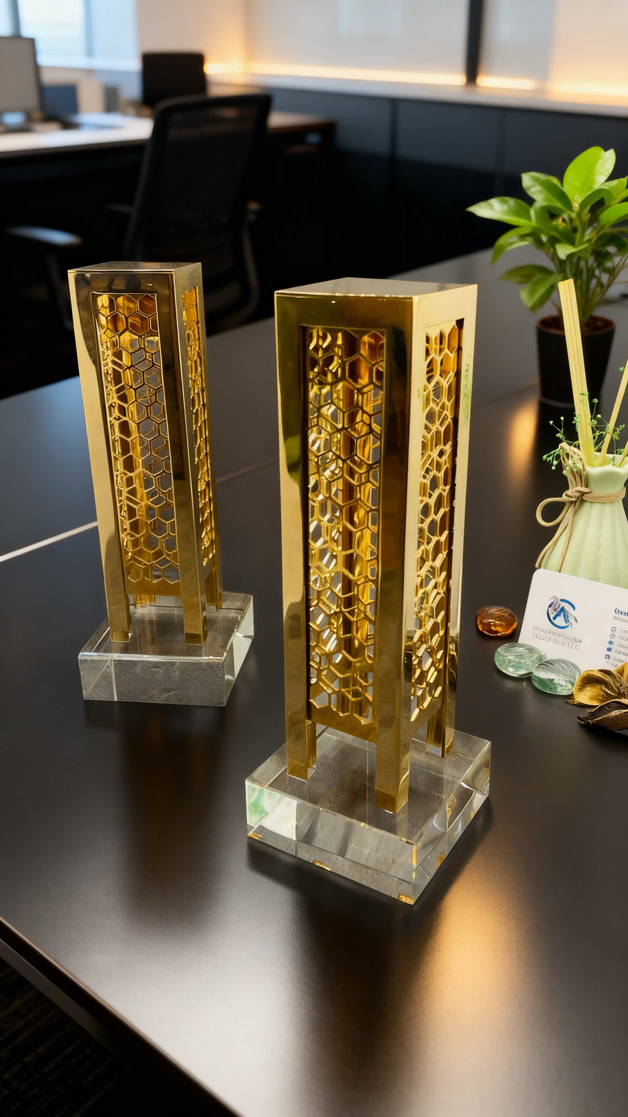 Crystal Globe Trophy view 3