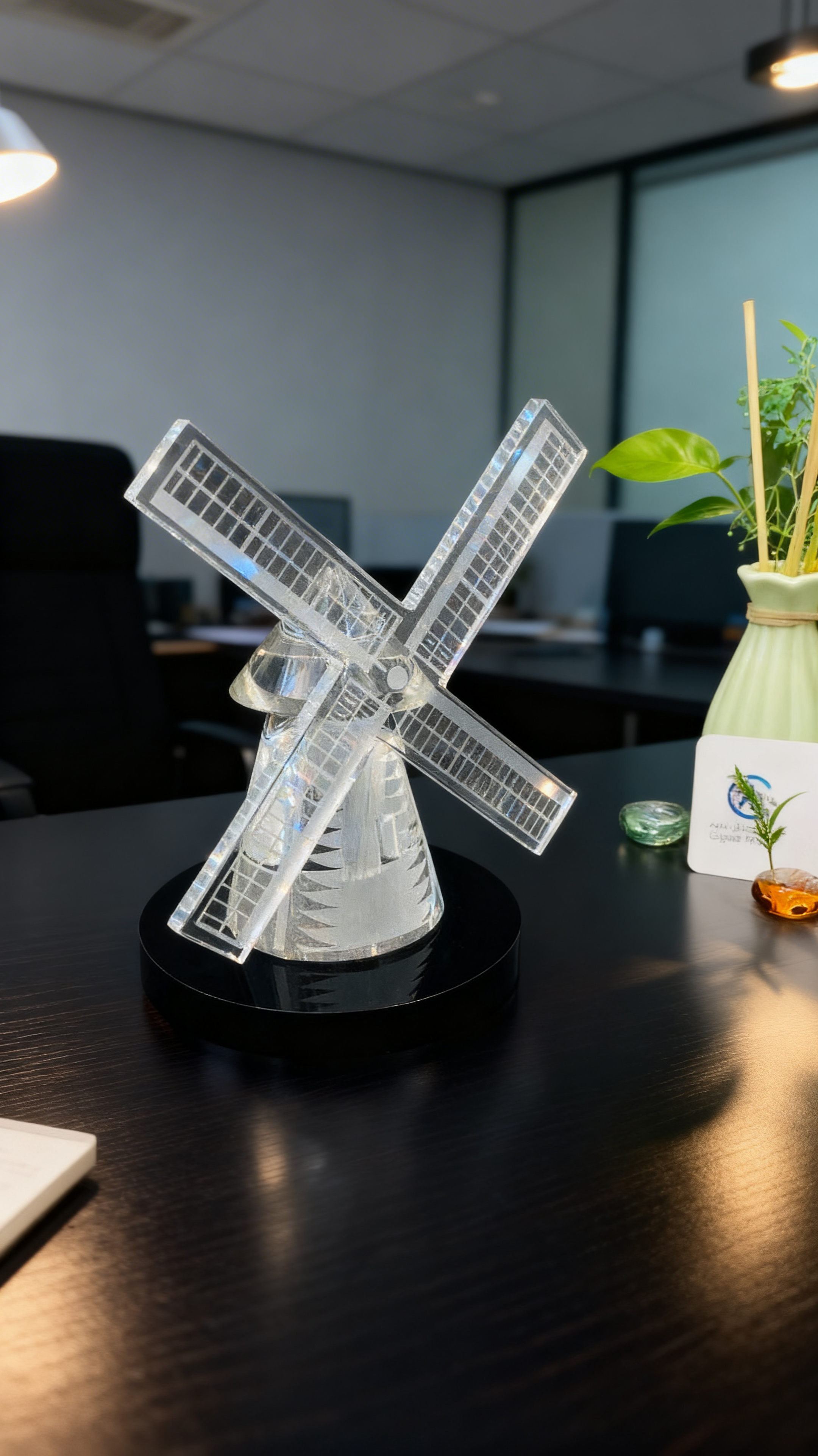 Acrylic Modern Block view 3