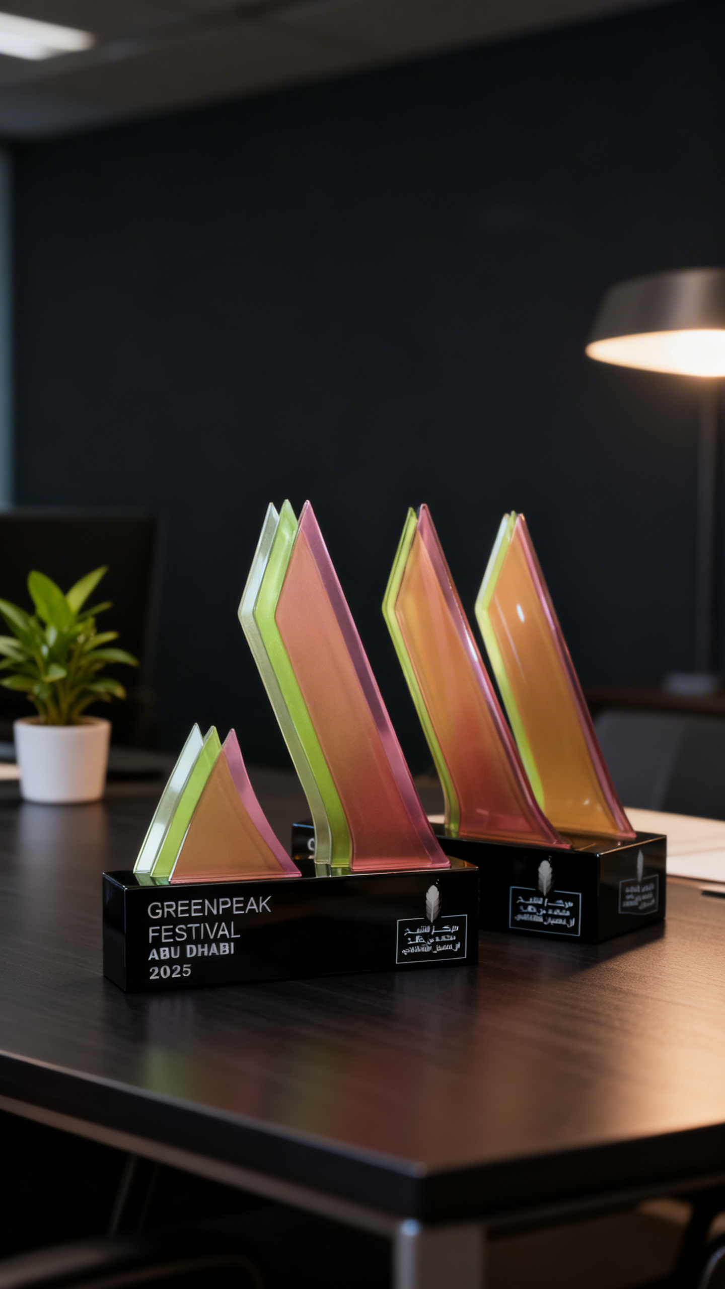 Acrylic Wave Trophy view 2