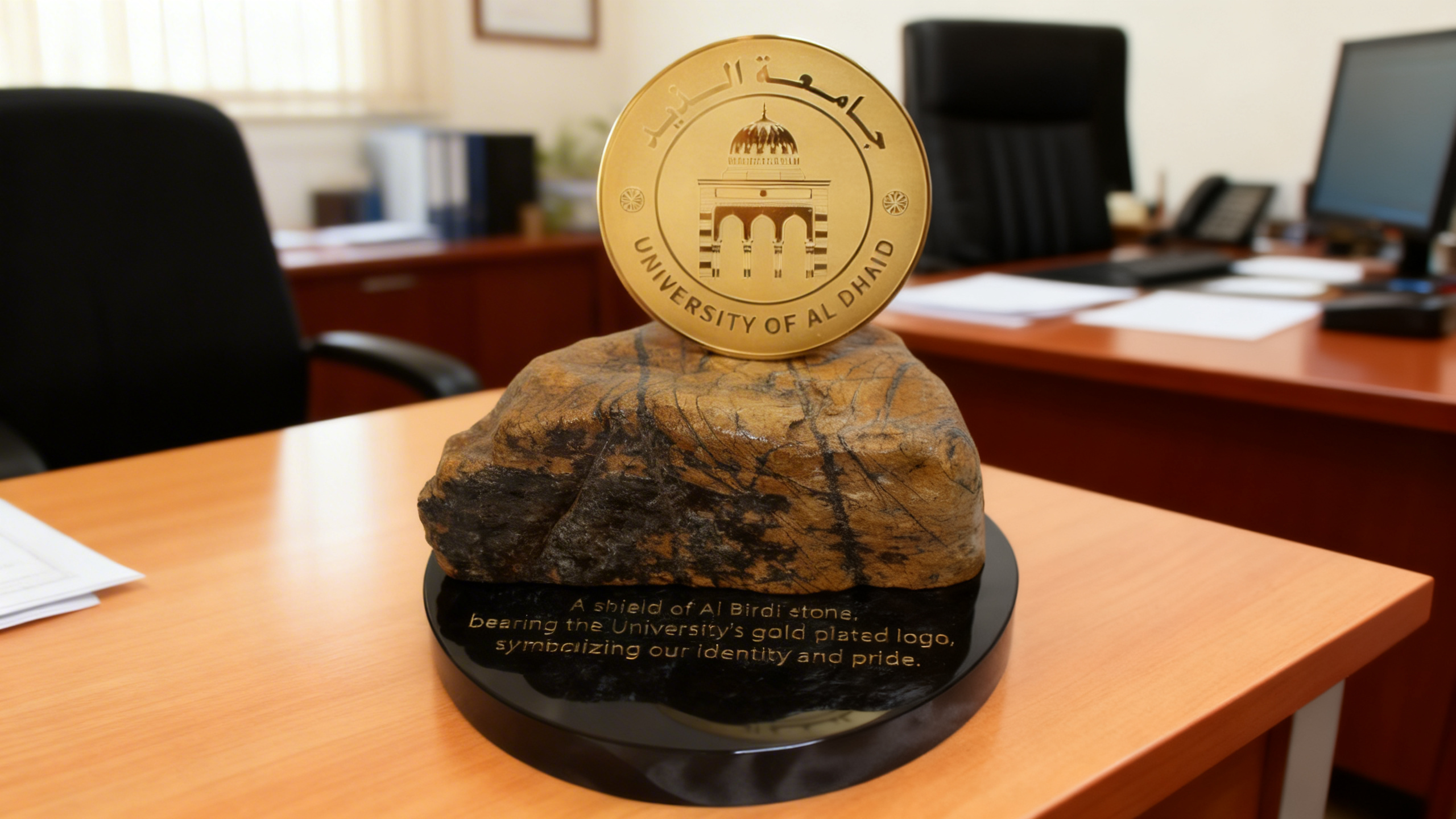 Wooden Classic Plaque view 2