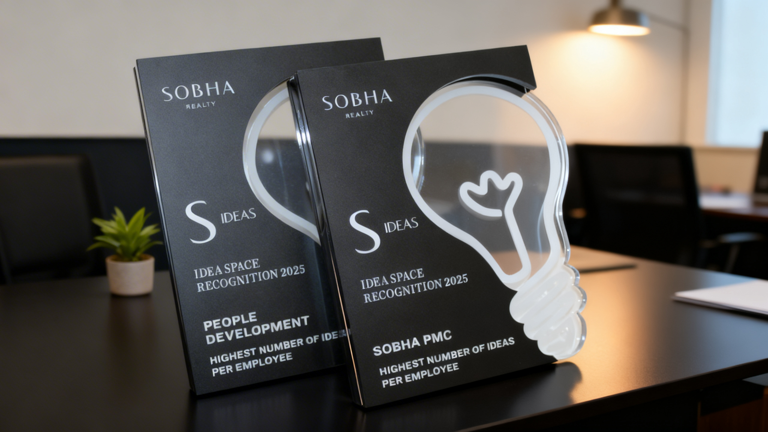 Wooden Modern Trophy