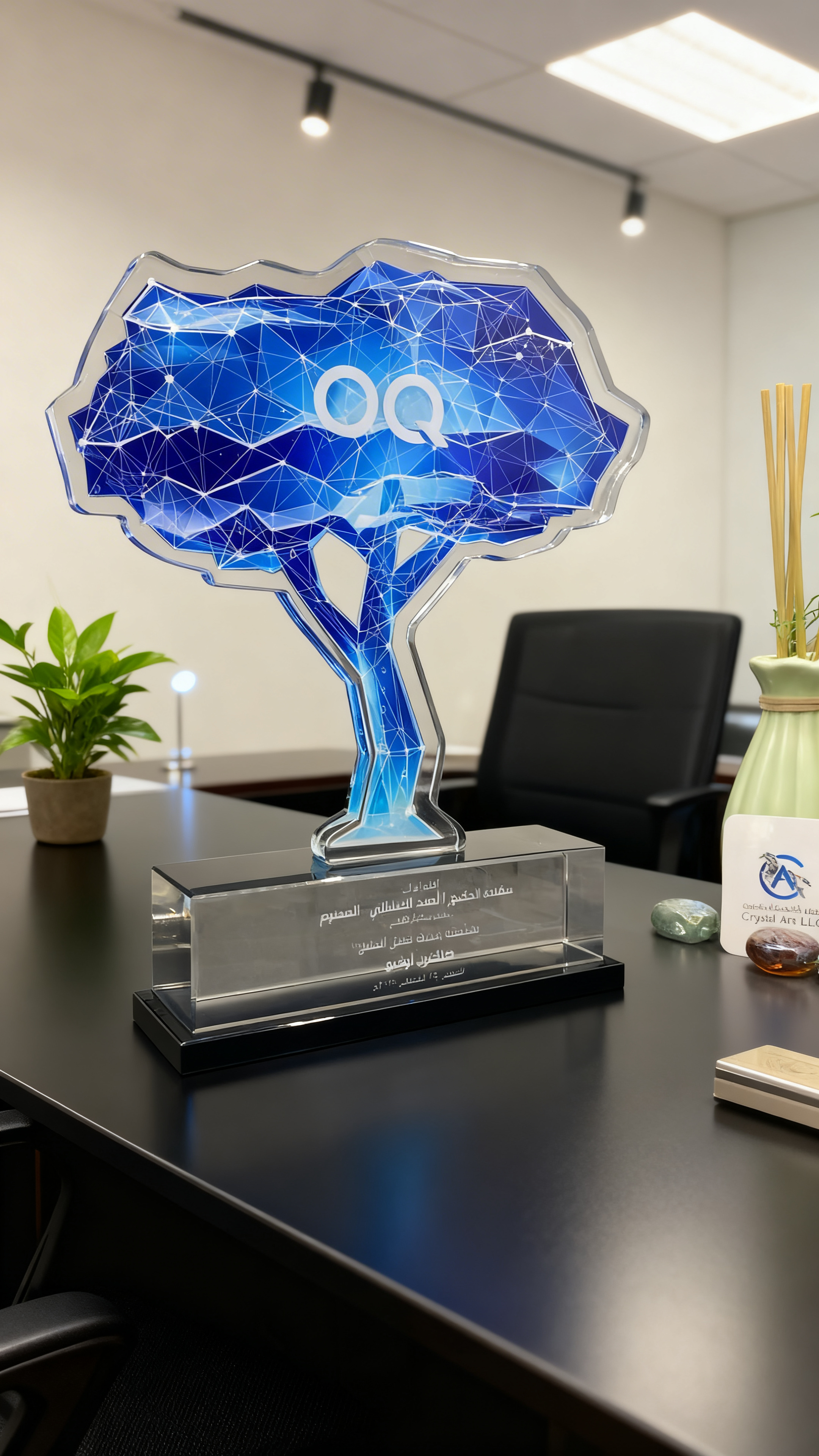 High-quality award craftsmanship detail